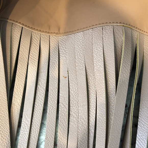 BCBG Light Brown Fringe style belt; Size S - Picture 3 of 5